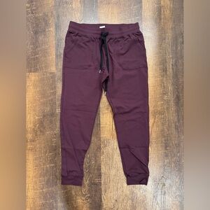 ZYIA Plum unwind joggers